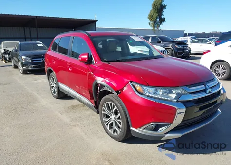 2016 Mitsubishi Outlander Sel из США, поврежденный, VIN JA4AD3A37GZ023021